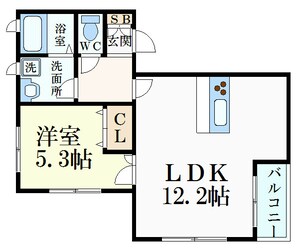 プライム御影本町の物件間取画像